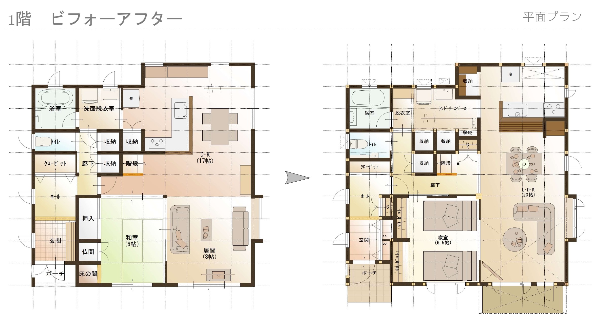 間取りはクリックで拡大できます。